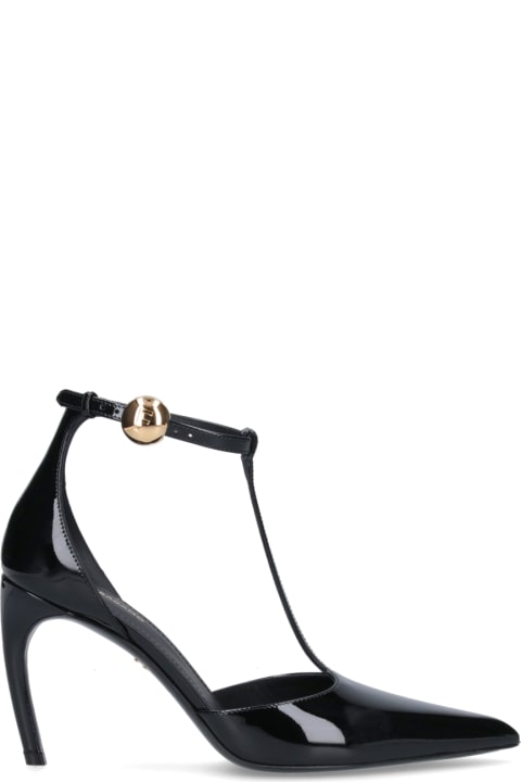 Ferragamo High-Heeled Shoes for Women Ferragamo 't-strap' Pumps