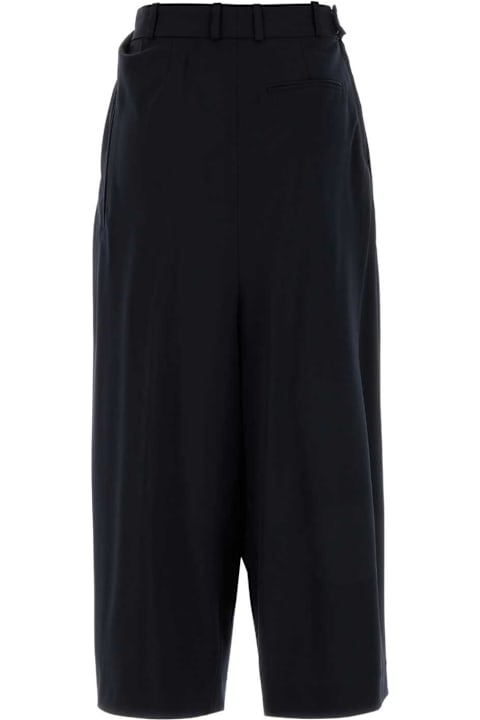Loewe for Women Loewe Midnight Blue Wool Pant