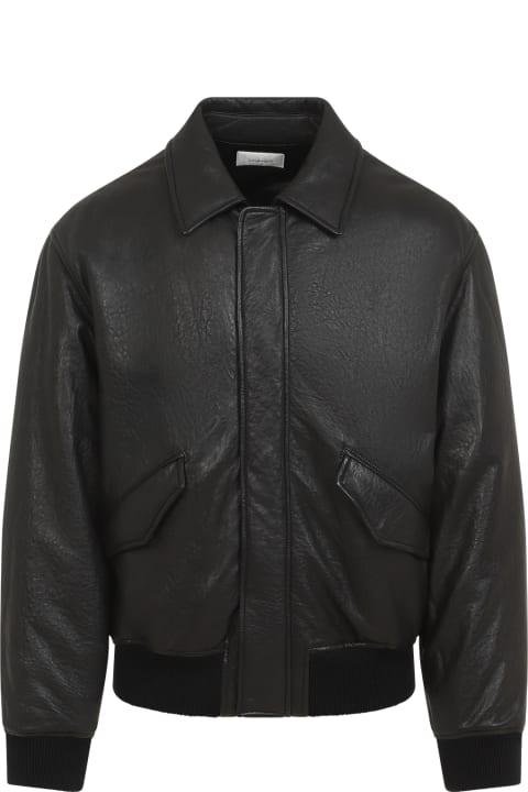 Saint Laurent معاطف وجواكت لـ القسم الرجالي Saint Laurent Oversized Bomber Jacket