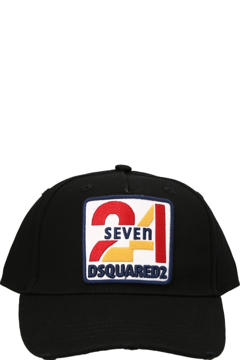 Hats for Men Dsquared2 24/7 Cap