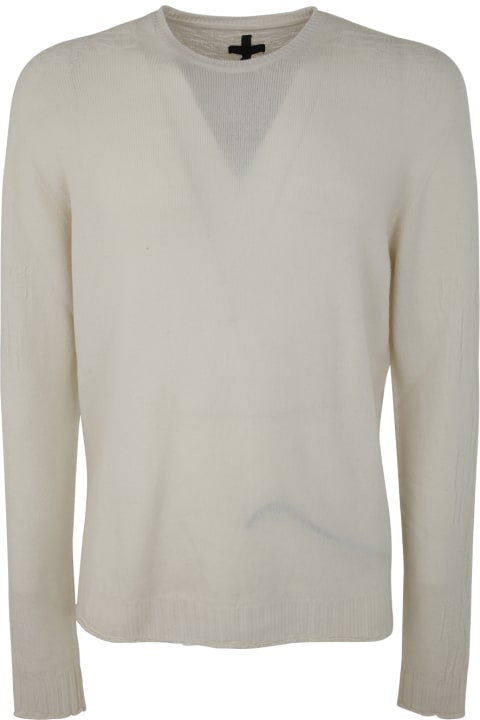 Wool And Cashmere Crew Neck Sweater