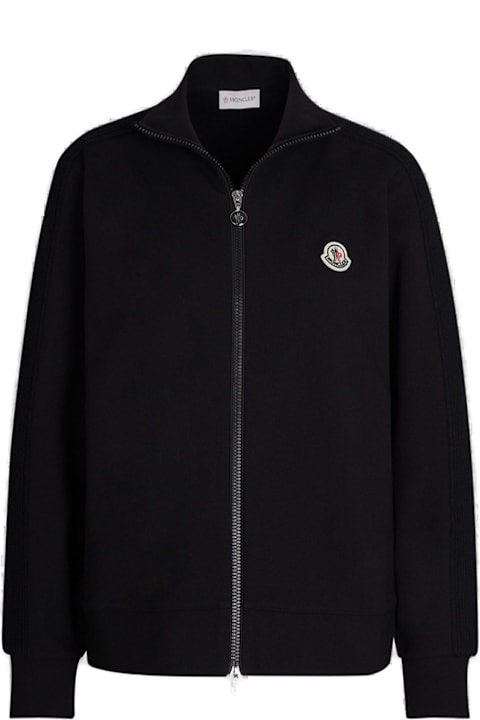 Moncler Sweaters for Women Moncler Tricot Logo Cardigan