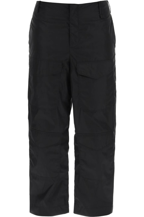 Simone Rocha Pants for Men Simone Rocha Nylon Cargo Pants For Men