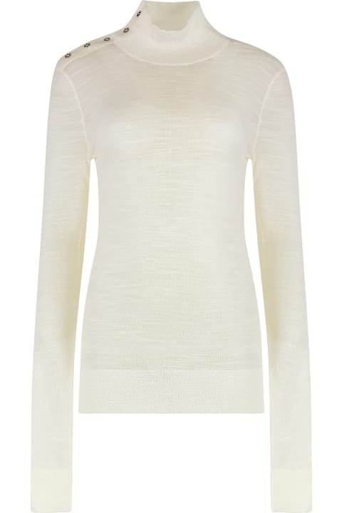 Totême Sweaters for Women Totême Turtleneck Wool Pullover