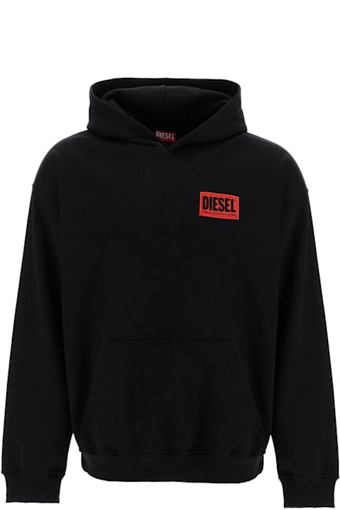 Diesel Sweaters for Women Diesel Diesel Hoodie S-boxt-hood-s1 Diesel