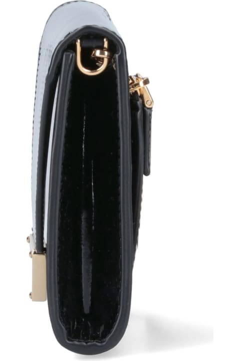 Clutches for Women Prada Patent Leather Mini Bag