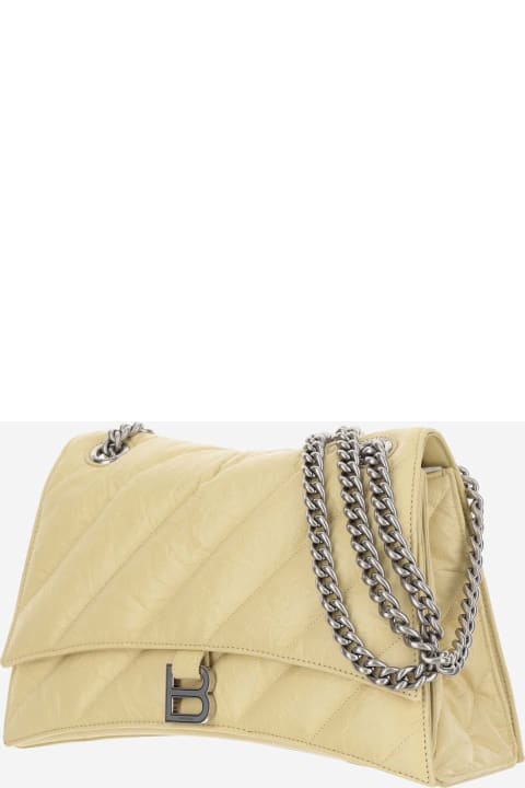 Shoulder Bags for Women Balenciaga Medium Quilted Crush Chain Bag