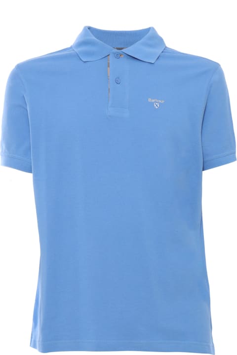 Homeware Barbour Light Blue Polo