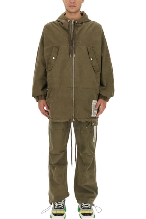 Moschino Coats & Jackets for Men Moschino Military Parka