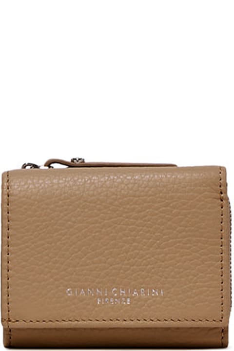 Gianni Chiarini Wallets for Women Gianni Chiarini Wallets Dollaro Leather Wallet With Button