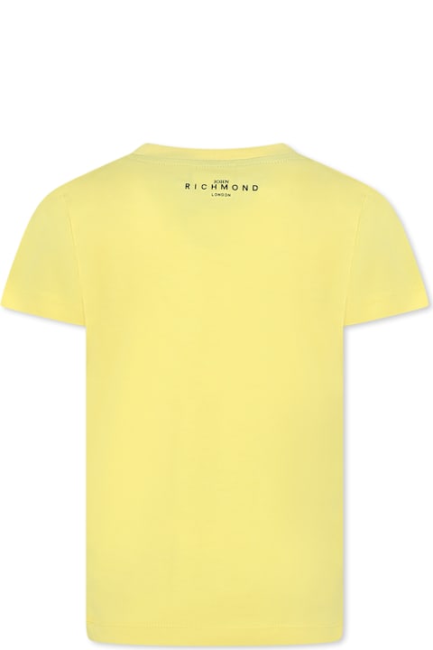 Homeware Richmond Yellow T-shirt For Boy With Logo