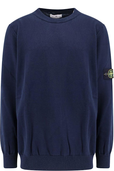 Homeware Stone Island Compass Patch Crewneck Jumper