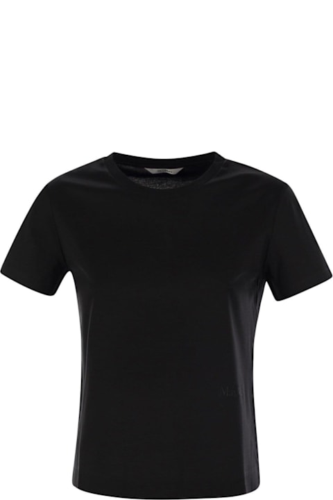Homeware Max Mara Logo Embroidered Crewneck T-shirt