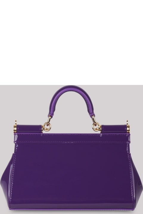 Dolce & Gabbana for Women Dolce & Gabbana Sicily Patent-leather Bag