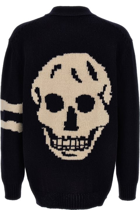 Sweaters for Men Alexander McQueen Skull Cardigan