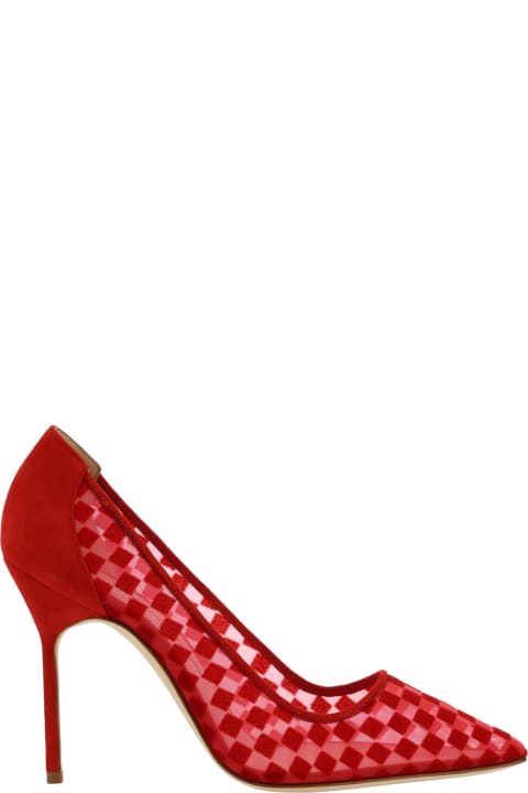 Manolo Blahnik High-Heeled Shoes for Women Manolo Blahnik Mesh Pumps