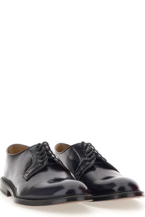 Fashion for Men Doucal's "derby" Calfskin Lace-ups