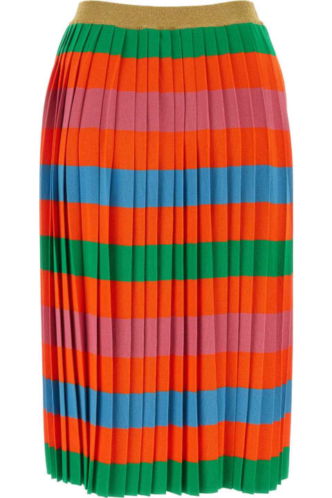 Gucci Clothing for Women Gucci Multicolor Viscose Blend Skirt