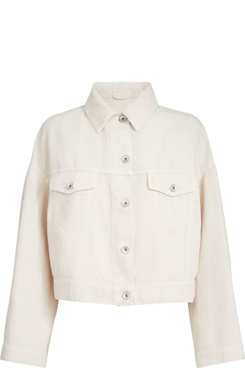 Homeware Brunello Cucinelli Linen And Cotton Blend Jacket