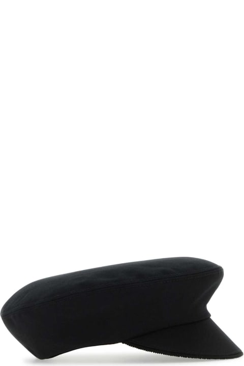 Helen Kaminski Hair Accessories for Women Helen Kaminski Black Cotton Dali Hat