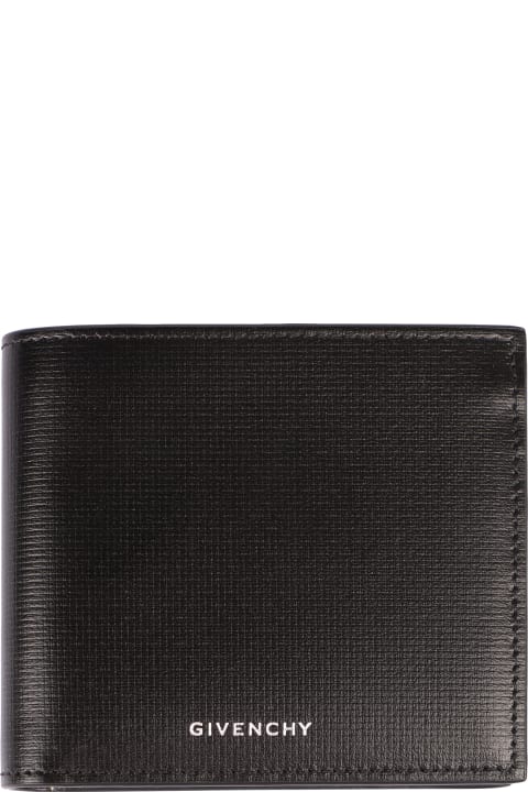 Givenchy Sale for Men Givenchy Classique 4g Leather Flap-over Wallet