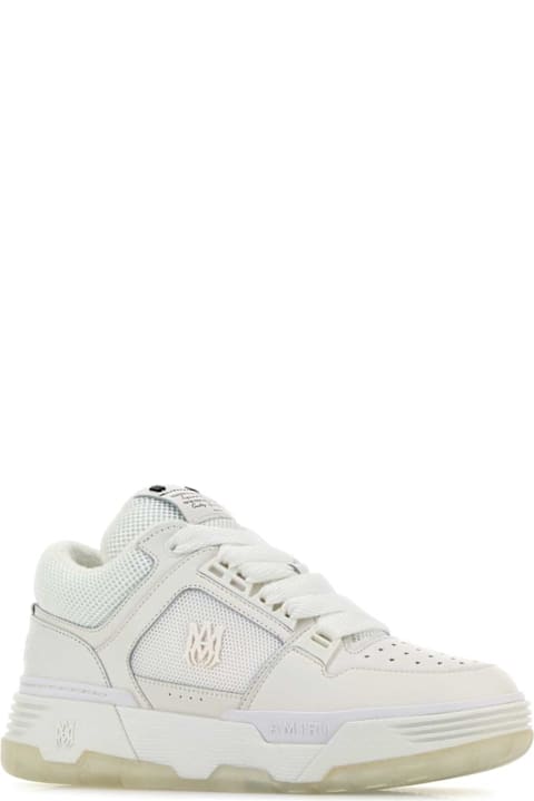 Homeware AMIRI White Leather And Fabric Ma-1 Sneakers