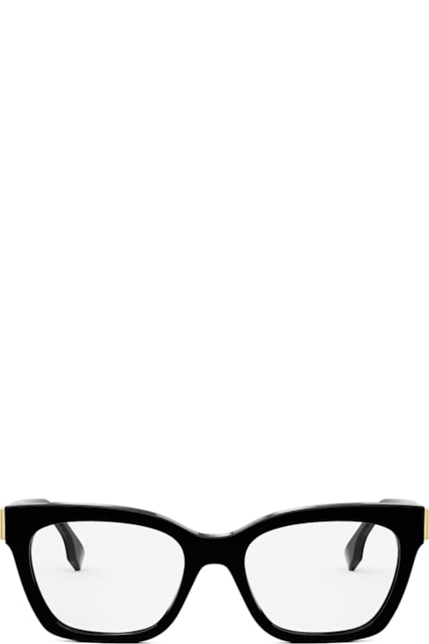 Fendi Eyewear Accessories for Women Fendi Eyewear Fendi Fe50073i Fendi First 001 Nero Gloves