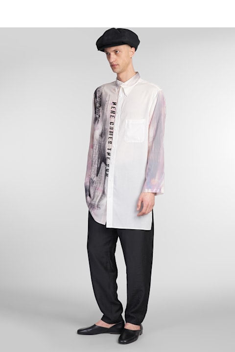 Yohji Yamamoto Pants for Men Yohji Yamamoto Pants In Black Rayon