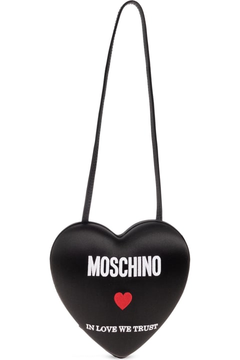 Moschino Shoulder Bags for Women Moschino Heart-shaped Shoulder Bag