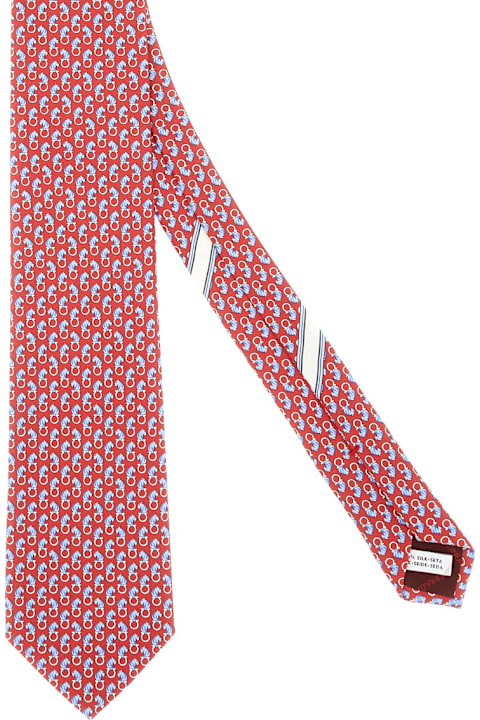 Homeware Ferragamo Feline Print Tie