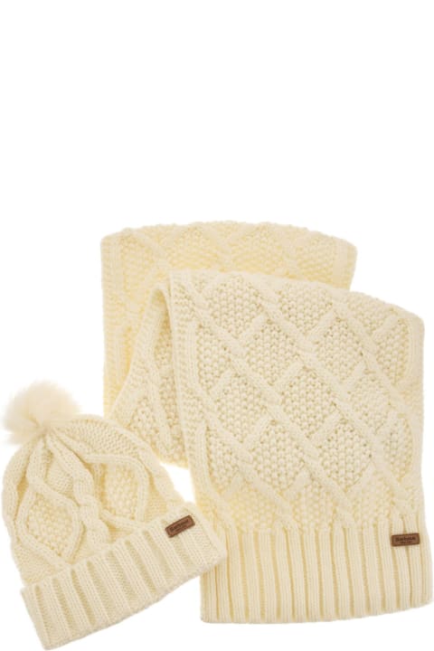 Barbour Scarves & Wraps for Women Barbour Ridley Cap And Scarf Set