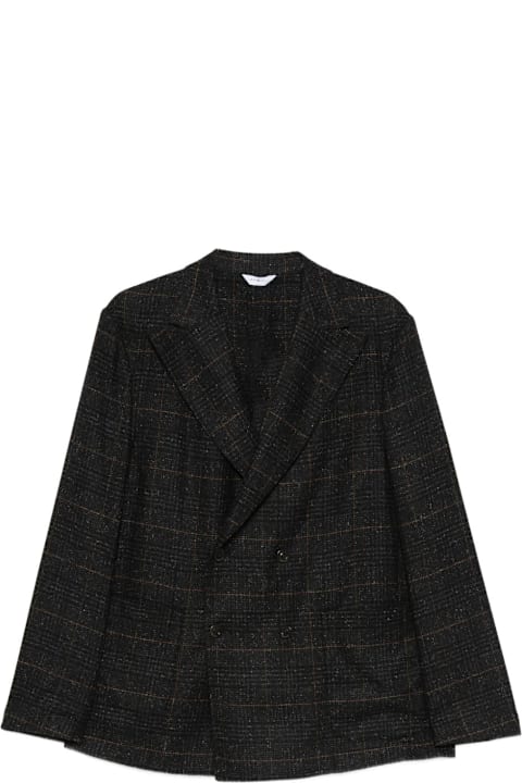 Boglioli for Women Boglioli Boglioli Double-breasted Checked Jacket