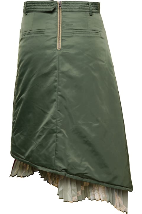 Ma-1 Scarf Skirt