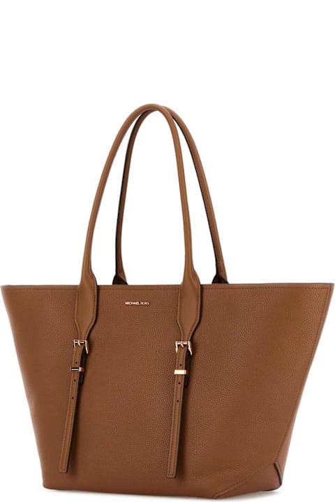 Homeware Michael Kors Caramel Leather Moore Shopping Bag