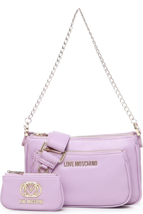 ウィメンズ新着アイテム Love Moschino Pouch Charm Shoulder Bag