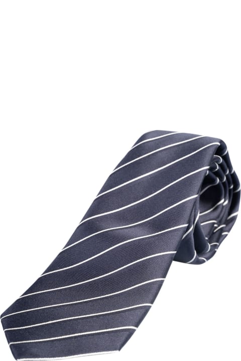 メンズ新着アイテム Giorgio Armani Striped Neck Tie