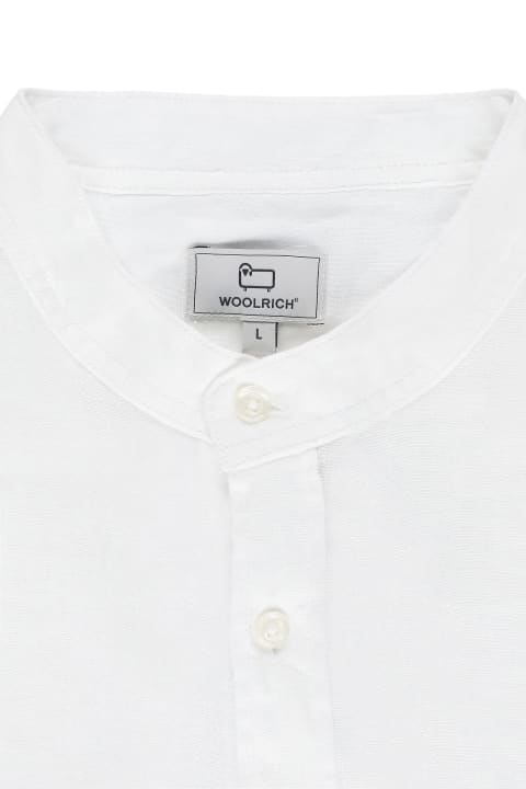 Woolrich Men Woolrich Linen Shirt
