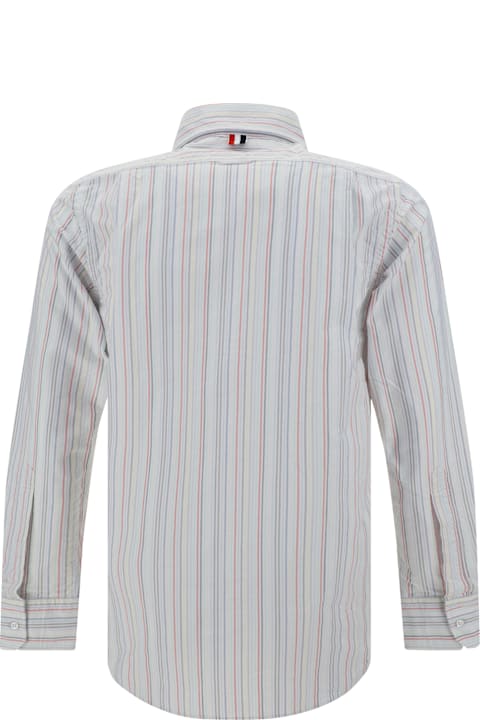 Thom Browne Topwear for Men Thom Browne Straight Fit Pc L/s Shirt In University