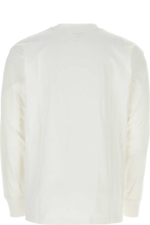 Homeware Carhartt White Cotton L/s American Script T-shirt