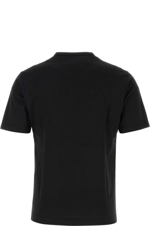 C.P. Company Men C.P. Company Black Cotton T-shirt