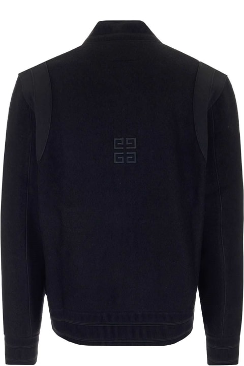Givenchy Sweaters for Men Givenchy 4g Motif Embroidered Jacket