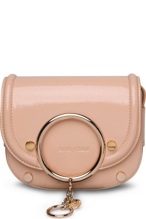 See by Chloé for Women See by Chloé Pink Patent Leather Bag