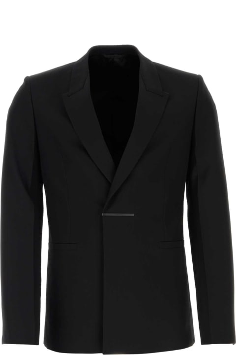 Givenchy for Men Givenchy Black Wool Blazer