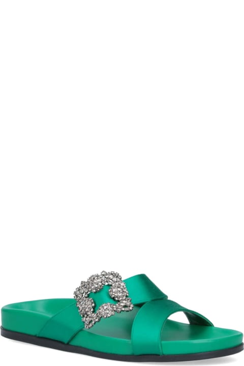 Manolo Blahnik Sandals for Women Manolo Blahnik Sandals "chilanghi"