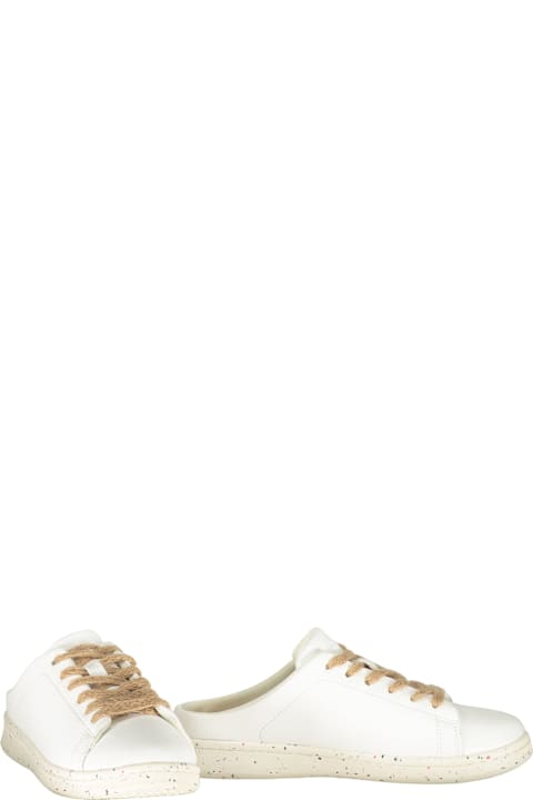 Homeware ACBC Elegant White Low-top Sneakers For Any Look