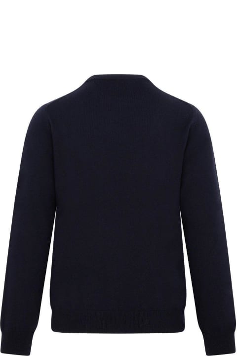 Giorgio Armani Fleeces & Tracksuits for Men Giorgio Armani Crewneck Long-sleeved Sweatshirt