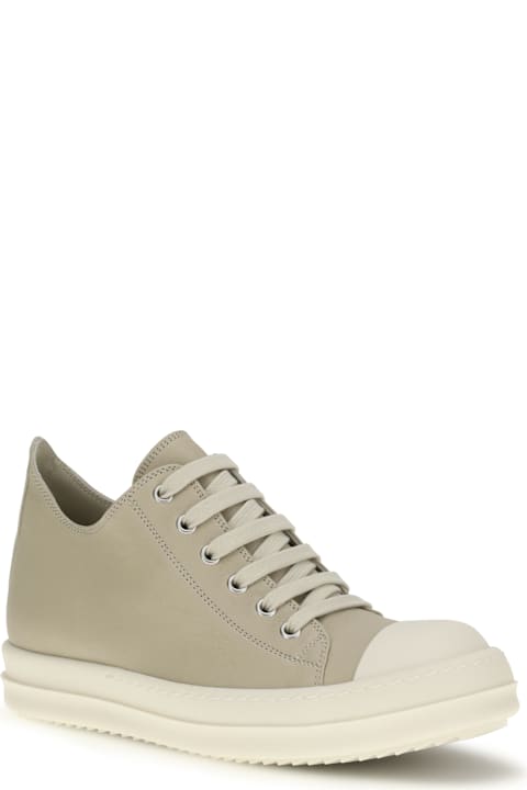 Rick Owens Leather Sneakers