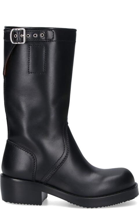 Homeware Dries Van Noten Leather Boots