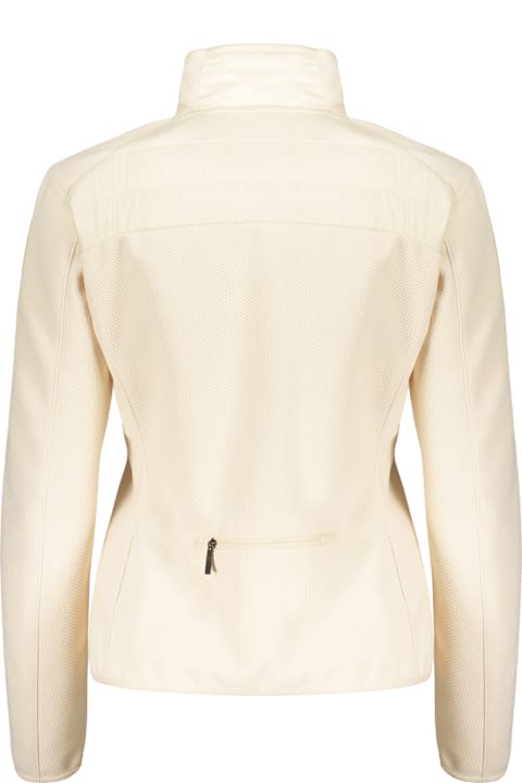 Parajumpers for Kids Parajumpers Lightweight Beige Jacket With Modern Colored Zipper