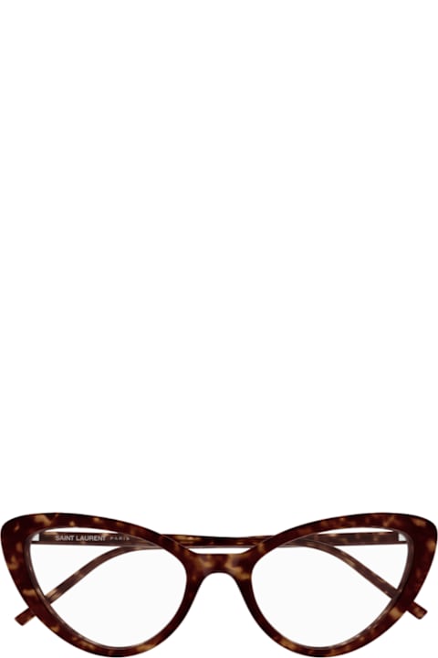 Saint Laurent Eyewear Saint Laurent Sl 777 Sl Logo 002 Havana